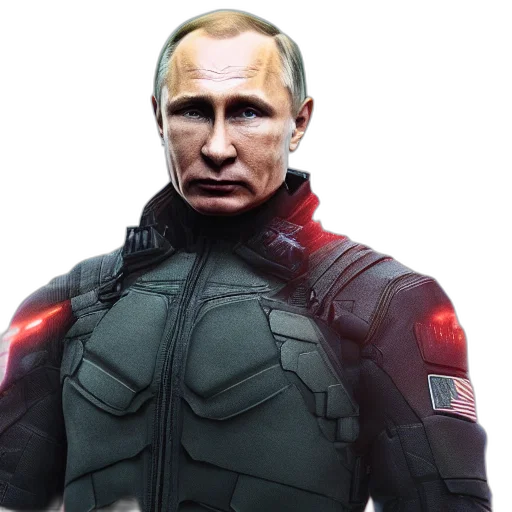 jacket, face, mask, weapon transparent PNG cut-out