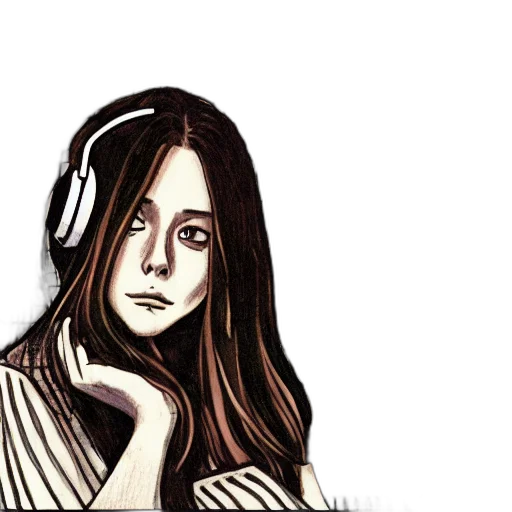 face, mask, cartoon, comic book art transparent PNG cut-out