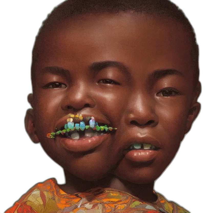 face, mask, jewelry, creature, photorealistic, concept art, 3d render, oil painting transparent PNG cut-out
