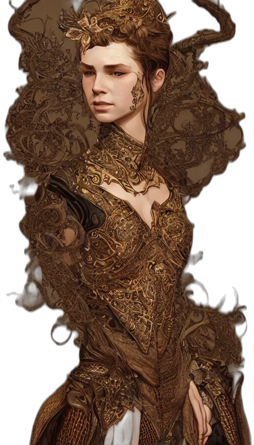 dress, crown, jewelry, mask transparent PNG cut-out