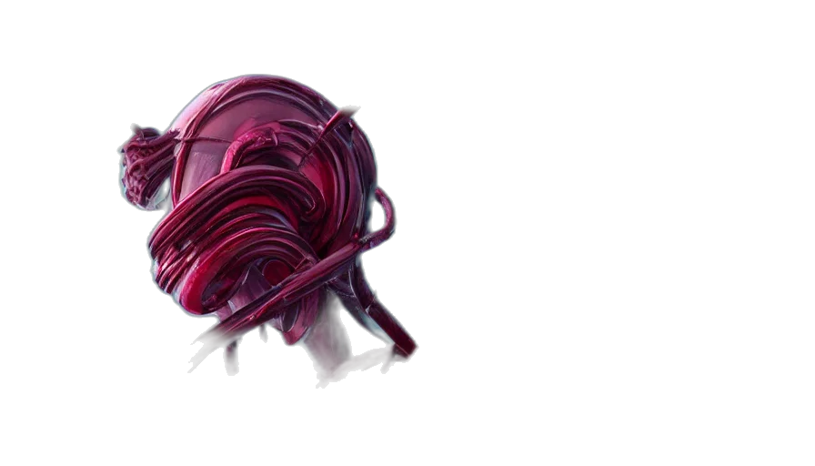 mask, creature, robot, hair, concept art, 3d render, cyberpunk, fantasy art transparent PNG cut-out