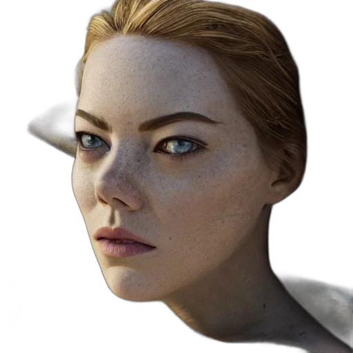 face, mask, robot, creature transparent PNG cut-out