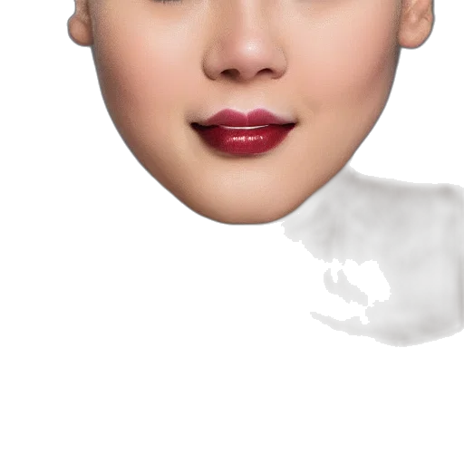 face, mask, photorealistic, 3d render, cartoon, concept art, beautiful, liquid transparent PNG cut-out