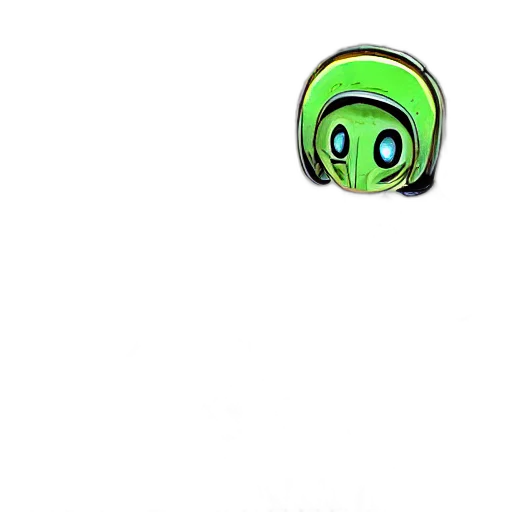 mask, robot, staff, creature transparent PNG cut-out