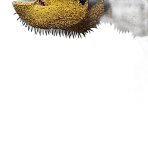 dragon, creature, animal, hair transparent PNG cut-out
