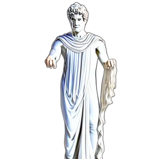 dress, staff, jewelry, vaporwave transparent PNG cut-out