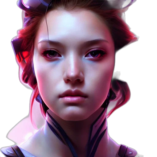 face, crown, robot, mask transparent PNG cut-out
