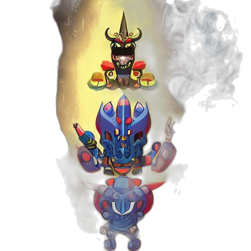 mask, staff, dragon, concept art transparent PNG cut-out