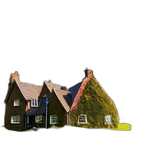 building, 3d render, concept art, photorealistic transparent PNG cut-out