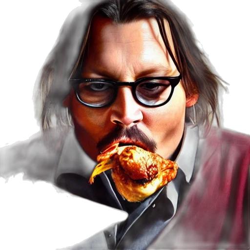 food, face, photorealistic, concept art transparent PNG cut-out