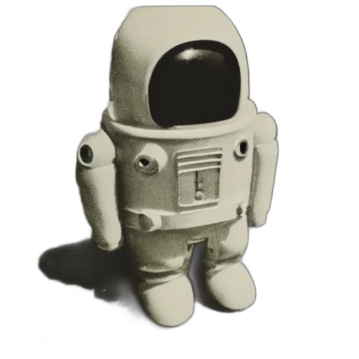 robot, mask, staff, creature transparent PNG cut-out