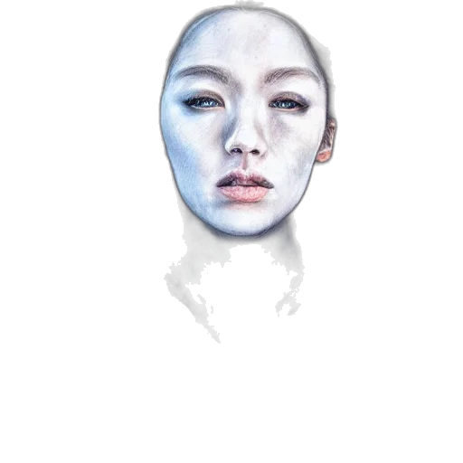 mask, face, robot, creature transparent PNG cut-out