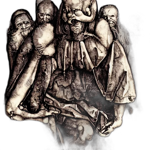 staff, mask, face, crown transparent PNG cut-out