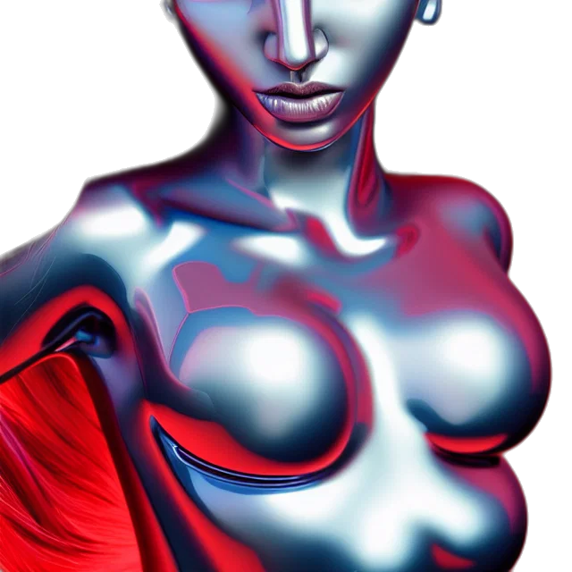 jewelry, face, mask, dress, 3d render, photorealistic, concept art, fantasy art transparent PNG cut-out