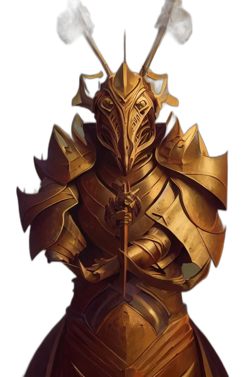 staff, mask, sword, crown transparent PNG cut-out