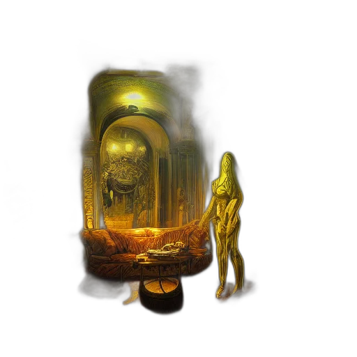 mask, bottle, creature, robot, concept art, 3d render, fantasy art, pixel art transparent PNG cut-out