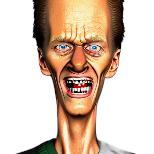 face, mask, creature, staff transparent PNG cut-out