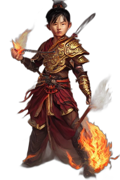 staff, dragon, fantasy art, concept art, photorealistic, pixel art, fire, red transparent PNG cut-out