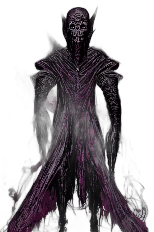 creature, mask, dress, staff, concept art, fantasy art, comic book art, pixel art transparent PNG cut-out