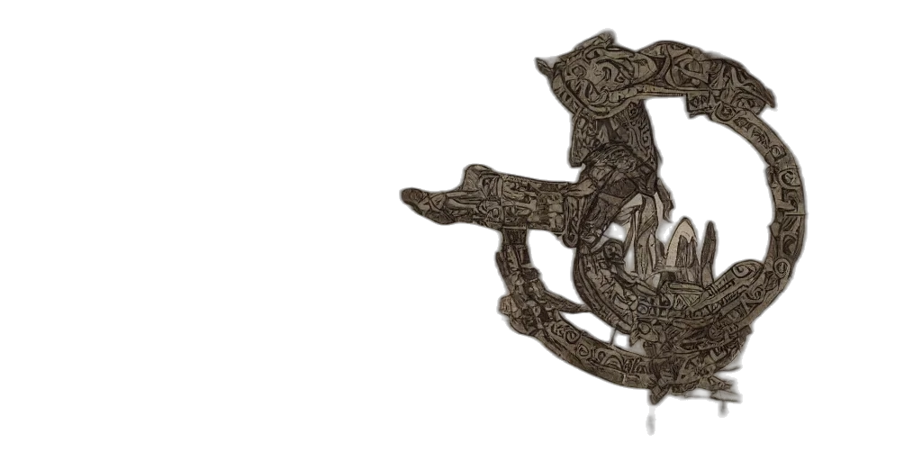 sword, weapon, crown, dragon transparent PNG cut-out