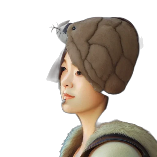 hat, crown, face, staff, fantasy art, photorealistic, concept art, oil painting transparent PNG cut-out