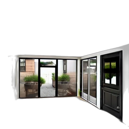 3d render, photorealistic, concept art, suburban transparent PNG cut-out