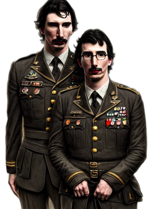jacket, staff, crown, concept art, comic book art, photorealistic, fantasy art, portrait transparent PNG cut-out