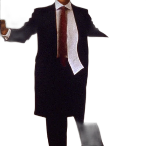 staff, robot, jacket, umbrella transparent PNG cut-out