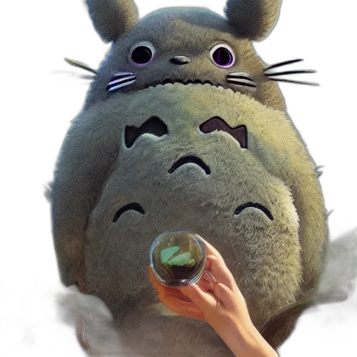 creature, mask, animal, food, concept art, 3d render, photorealistic, fantasy art transparent PNG cut-out