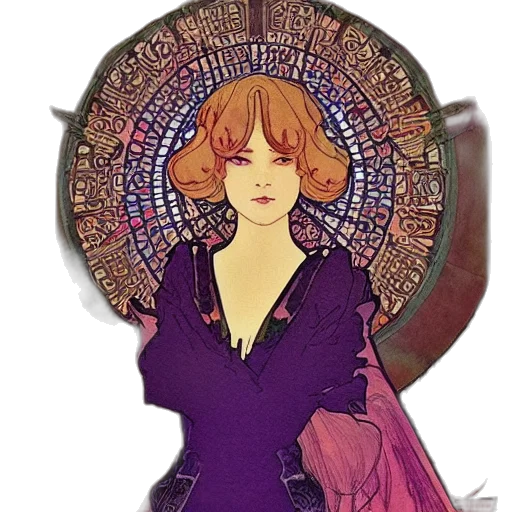 dress, staff, jewelry, crown transparent PNG cut-out
