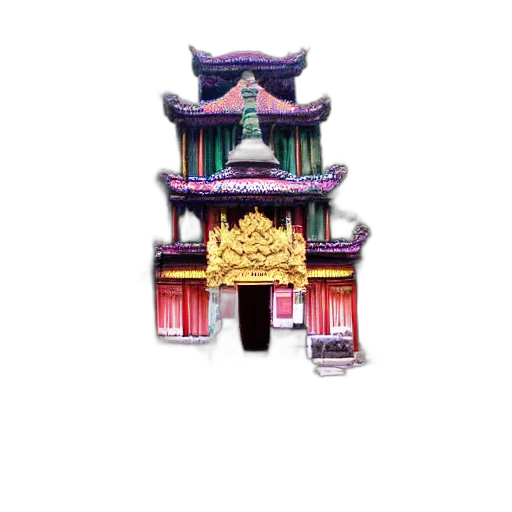 building, crown, staff, jewelry, 3d render, concept art, pixel art, photorealistic transparent PNG cut-out