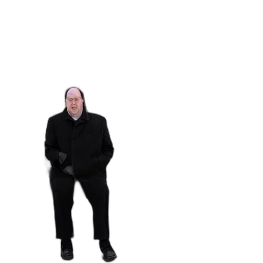 jacket, robot, staff, creature transparent PNG cut-out