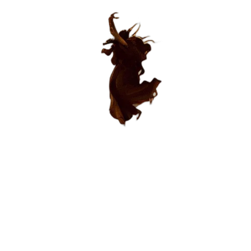 dragon, hair, animal, creature transparent PNG cut-out
