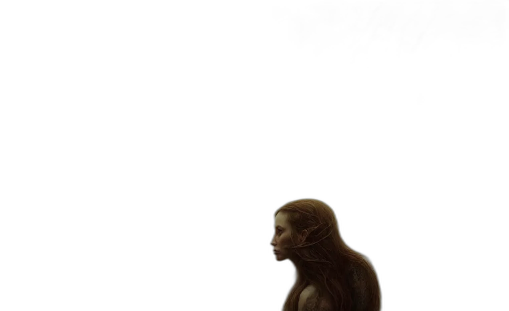 creature, hair, animal, face transparent PNG cut-out