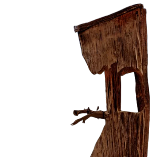 furniture, staff, shoes, tree, 3d render, concept art, photorealistic, fantasy art transparent PNG cut-out