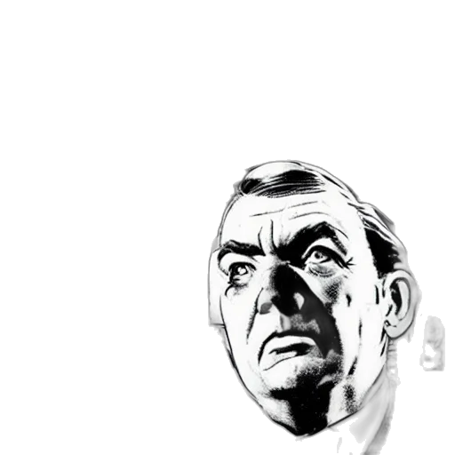 face, staff, umbrella, comic book art, cartoon, photorealistic, concept art, outer space transparent PNG cut-out
