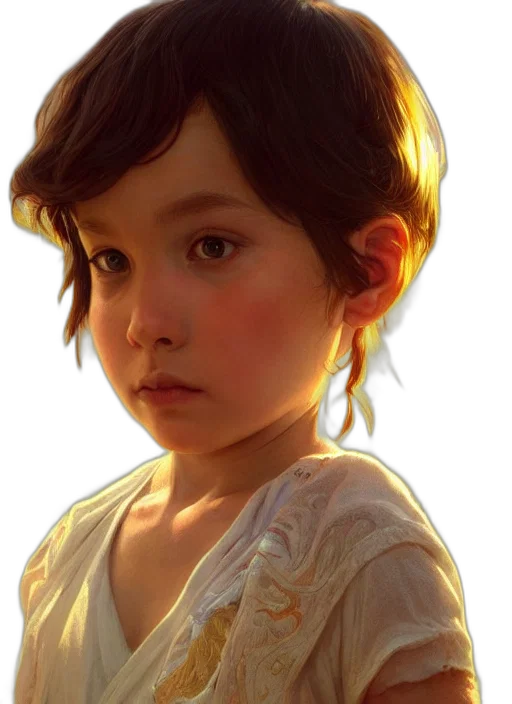 face, dress, dragon, weapon, photorealistic, oil painting, concept art, fantasy art transparent PNG cut-out