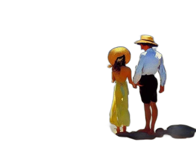 hat, dress, umbrella, mask transparent PNG cut-out