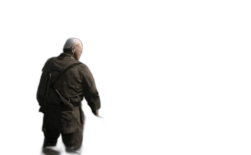 jacket, mask, staff, umbrella transparent PNG cut-out