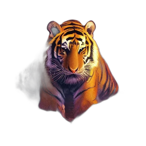 animal, creature, crown, mask, photorealistic, watercolor, oil painting, concept art transparent PNG cut-out