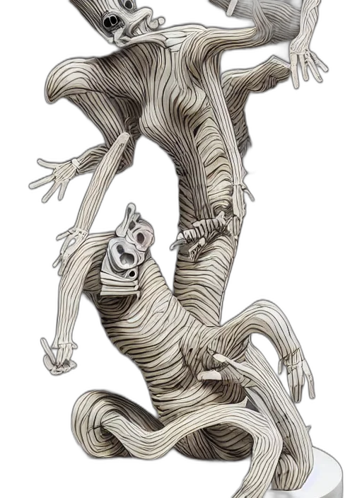 creature, dragon, staff, animal transparent PNG cut-out