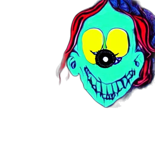 mask, face, creature, crown transparent PNG cut-out