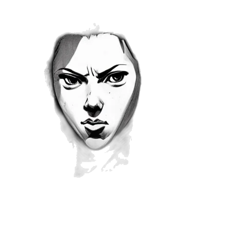 mask, face, creature, robot, photorealistic, concept art, comic book art, 3d render transparent PNG cut-out