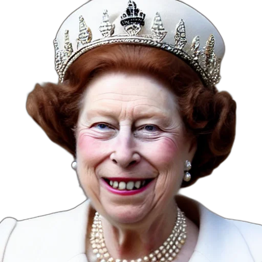 crown, hat, jewelry, face, photorealistic, banana, queen, england transparent PNG cut-out