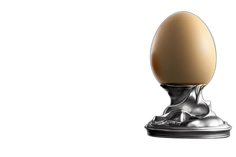 crown, jewelry, 3d render, silver, egg, cup, vin, diesel transparent PNG cut-out