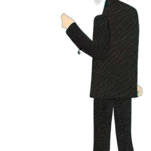 staff, jacket, mask, umbrella transparent PNG cut-out