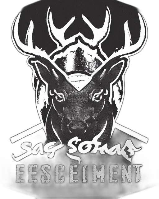 esports, logo, stag, wearing, crown transparent PNG cut-out