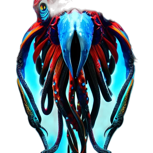creature, animal, mask, staff transparent PNG cut-out