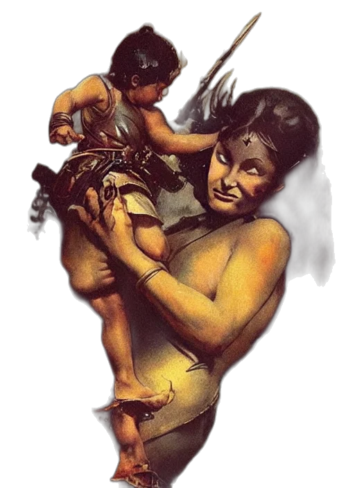 creature, jewelry, crown, concept art transparent PNG cut-out
