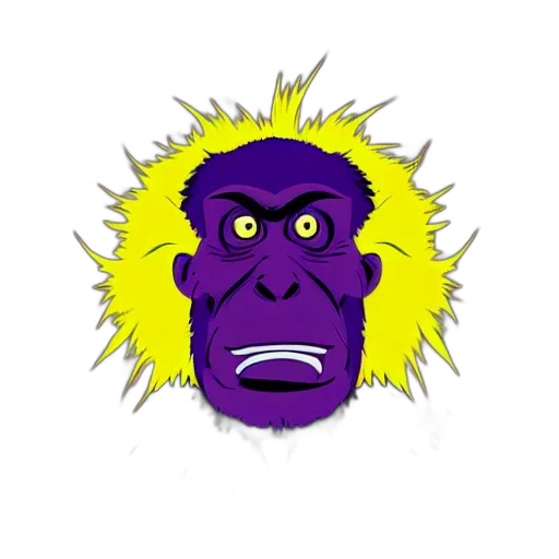 creature, staff, mask, face transparent PNG cut-out